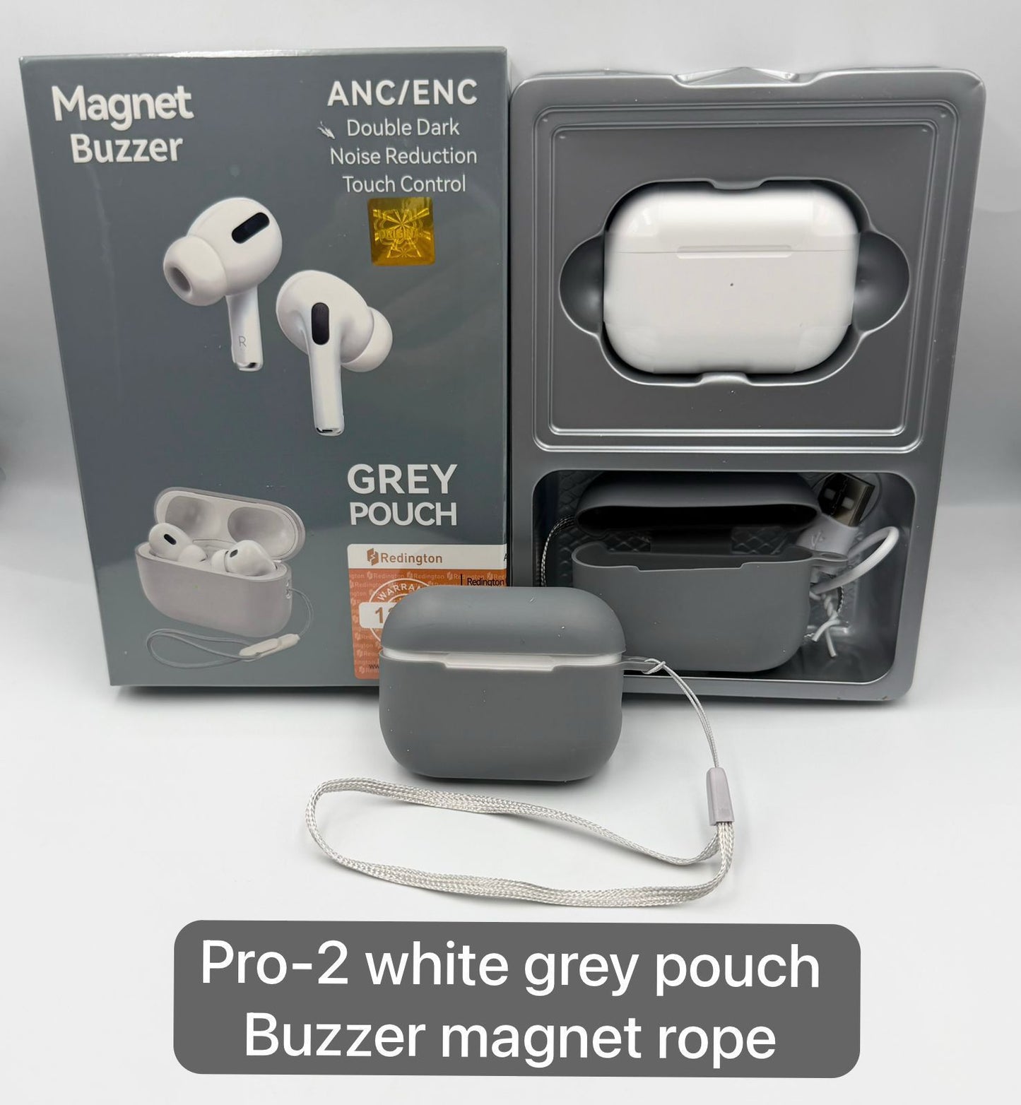 Earbuds with pouch
