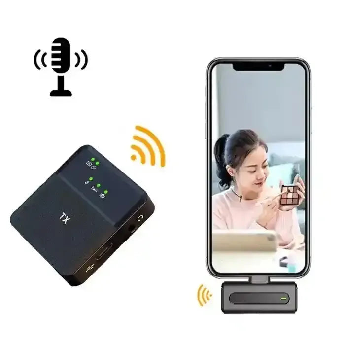 SX8 Type-C Professional Wireless Microphone