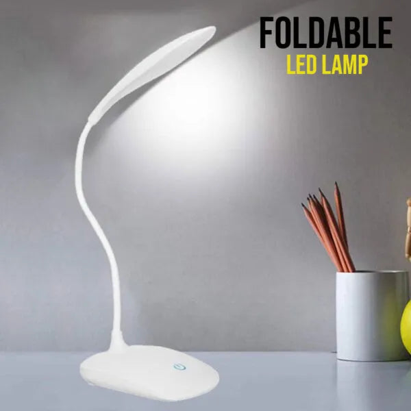 Portable 360-Degree Adjustable LED Desk Lamp For Student Eye Protection Three Gears Dimmable USB Study Light With Creative