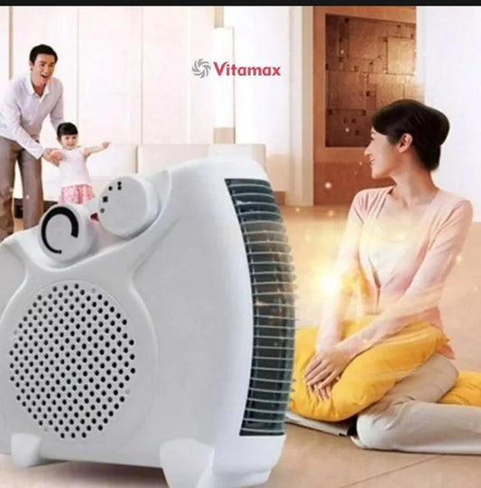 Vitamax 220v electric air heater -mini portable room fan