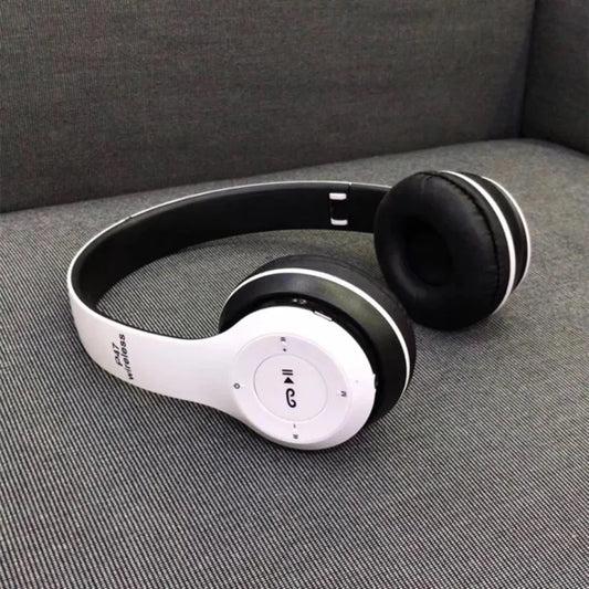 P47 On Ear Wireless Headphones Dynamic Plastic Mobile Phone Earphone with Volume Control / with Microphone / Noise-isolating