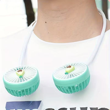 Woman use everywhere mini fan