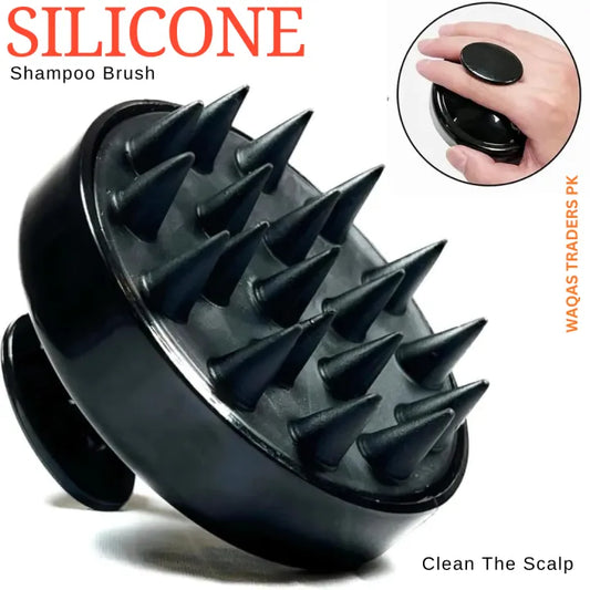 Silicone Shampoo Brush Clean The Scalp Thoroughly Scalp Massage Easy Foam Head Massage Brush Shampoo Brush Bath Comb
