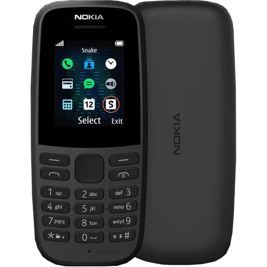 NOKIA 105 DUAL SIM _ WITH BOX CHARGER _ LONG LASTING BATTERY _ DUBAI STOCK SAME AS ORIGINAL