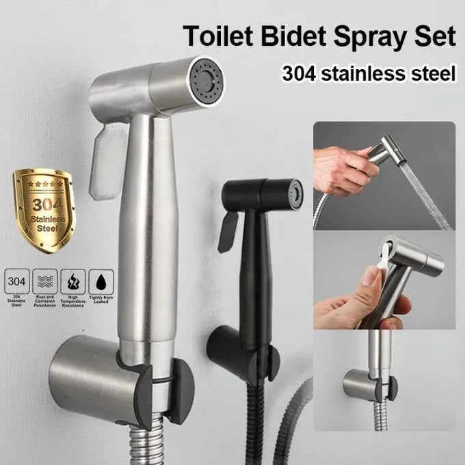 Muslim Shower, Stainless steel, Body with holder