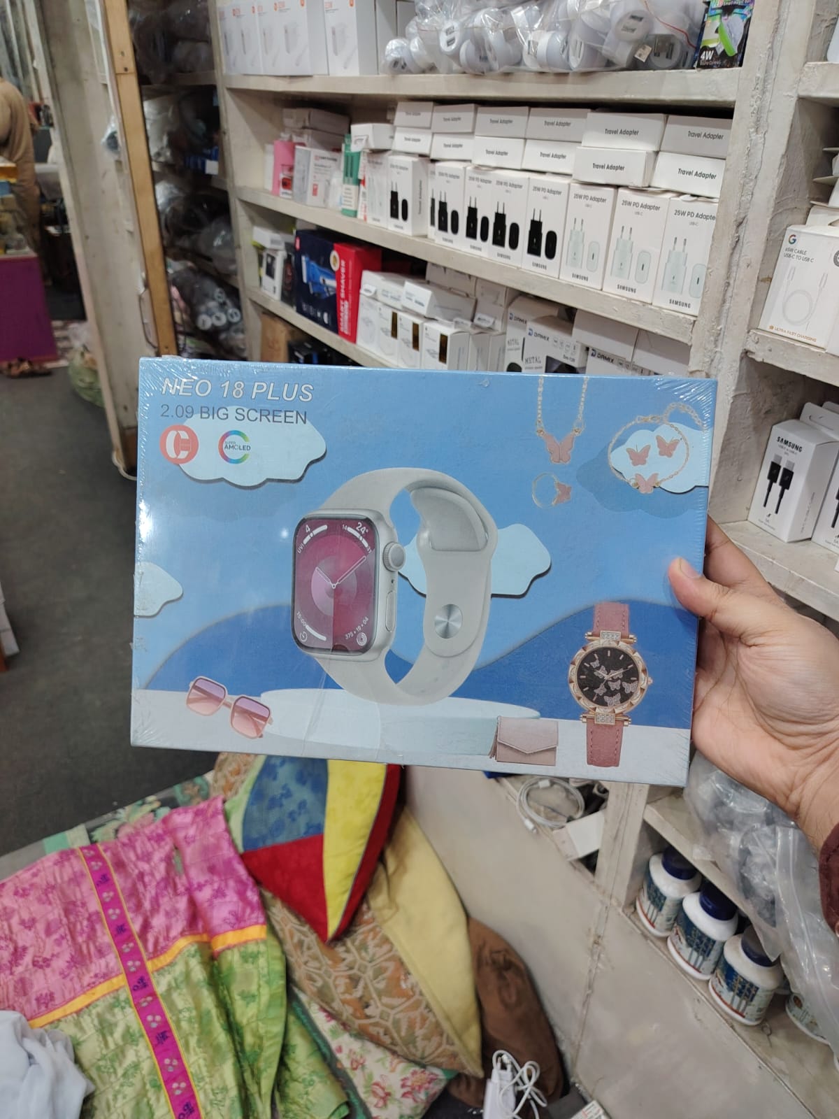 Smart watch stylish built quality
